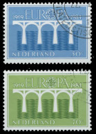 NIEDERLANDE 1984 Nr 1251A-1252A Gestempelt X5B960A - Oblitérés