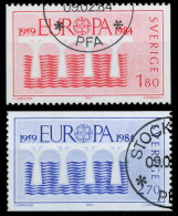 SCHWEDEN 1984 Nr 1270-1271 Gestempelt X5B96A6 - Oblitérés