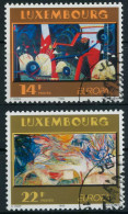 LUXEMBURG 1993 Nr 1318-1319 Gestempelt X5DB26A - Usados