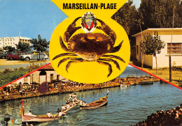 34-MARSEILLAN PLAGE-N°3401-D/0137 - Marseillan