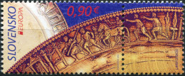 SLOVAKIA - 2012 - BLOCK OF 1 STAMP AND 1 LABEL MNH ** - Visit Slovakia - Nuovi