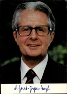 Photo Dr. Hans Jochen Vogel, Stellvertretender Vorsitzender Der SPD, Autogramm - Personaggi