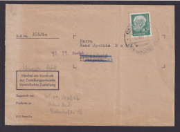 Bund Brief EF 265 90 Pfg Heuss Rheinbach Brief Lüdenscheid Viol L1 Zurück Retour - Lettres & Documents