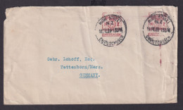 Neuseeland Brief Mit Zwei Freistempel Destination POSTAGE PAID CHRISTCHURCH N - Cartas & Documentos