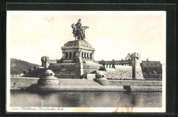 AK Koblenz /Rhein, Kaiser Wilhelm-Denkmal Am Deutschen Eck  - Altri & Non Classificati