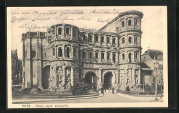 AK Trier, Porta Nigra, Landseite  - Altri & Non Classificati