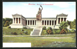 AK München, Bavaria Mit Ruhmeshalle  - Altri & Non Classificati