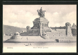 AK Koblenz, Kaiser Wilhelm-Denkmal  - Altri & Non Classificati