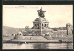 AK Koblenz, Kaiser Wilhelm-Denkmal Des Grossen Am Deutschen Eck  - Altri & Non Classificati