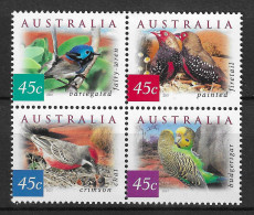 Australia 2001 MiNr. 2066 - 2069  Australien Desert Birds   4v MNH ** 4.50 € - Nuevos