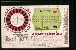 AK La Roulette De Monte-Carlo  - Altri & Non Classificati