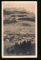 AK Appenzell, Panoramablick Auf Stadt Und Säntis  - Appenzell