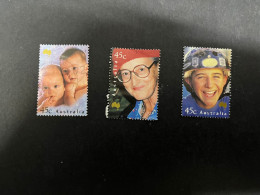 10-7-2024 (stamp) Used / Obliterer - Australia - 3 (scarce) Faces Of Australia Used Stamp - Oblitérés