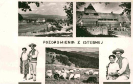 72750327 Istebne Panorama Hotel Restaurant Schafherde Paar Trachten Slowakische  - Slovakia