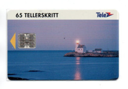 Phare  Télécarte Norvège Phonecard ( A 347) - Norvège