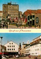 72743043 Pirmasens Innenstadt Hochhaus Gebaeude Strassenpartie Pirmasens - Pirmasens