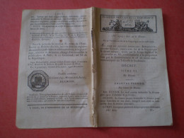 Lois An XI : Napoléon Bonaparte 1er Consul : Loi Sur Le Divorce . 1803 - Decrees & Laws