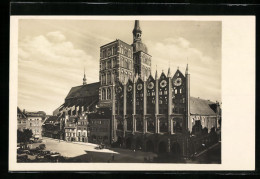 AK Stralsund, Alter Markt Mit Rathaus Und Nikolaikirche  - Stralsund