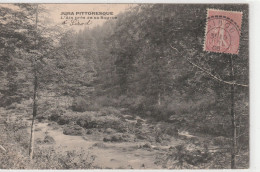 JURA PITTORESQUE . L'AIN PRES DE SA SOURCE  .  CARTE AFFR SUR RECTO LE 19 JUILLET 1906 - Champagnole