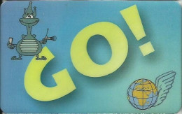 Belgium "GO" Remote Phonecard Used + FREE GIFT - Sans Puce