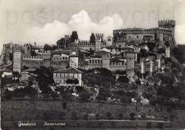 CARTOLINA  GRADARA PESARO MARCHE PANORAMA VIAGGIATA 1956   Y16 - Pesaro