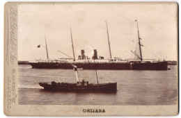 Fotografie Gould & Son, Gravesend, Passagierschiff RMS Orizaba 1905 Vor Australien Auf Grund Gelaufen Und Gesunken  - Boats