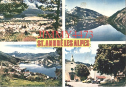 CPM - ST-ANDRE-LES-ALPES En 1973 - Multi Vues ( Canton De Castellane Alpes De Haute Provence ) Edit. La Cigogne - Castellane