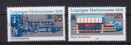 Leipziger Herbstmesse 1981, ** - Other & Unclassified