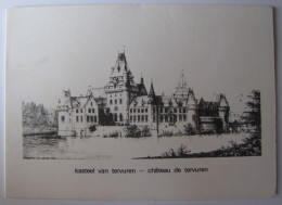 BELGIQUE - BRABANT FLAMAND - TERVUREN - Le Château (carte Double) - Tervuren