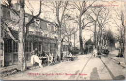 77 CHELLES - Quai De Chetive, Restaurant Regnier. - Chelles