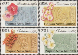 Papua New Guinea 1989 SG607-610 Christmas Set MNH - Papoea-Nieuw-Guinea