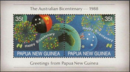 Papua New Guinea 1988 SG578 Australian Bicentenary MS MNH - Papoea-Nieuw-Guinea