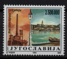 3889 Yugoslavia 1993 Centenary Of Electrification In Serbia MNH - Unused Stamps