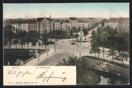 AK Berlin-Tiergarten, Der Lützowplatz Mit Brunnen Und Strassenbahn  - Tiergarten