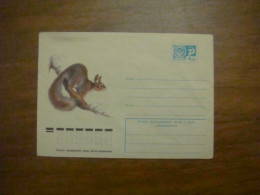 1977 Envelope USSR Squirrel (B3) - Azerbeidzjan