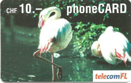 Liechtenstein: TelecomFL - Flamingos - Liechtenstein