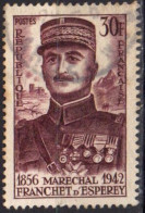 France 1956 Y&T 1064 : Louis Franchet D'Esperey (1856-1942), Maréchal De France - Used Stamps