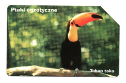 Oiseau Bird Vogel Télécarte Pologne Phonecard (A 375) - Polen