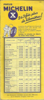 Carte Routière Michelin N° 61- Paris Chaumont - Année 1957 - Excellent état Ni Déchirure, Ni Tache - Wegenkaarten