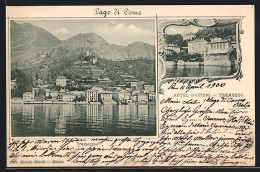 Cartolina Tremezzo /Lago Di Como, Hotel Bazzoni  - Como