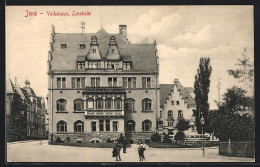 AK Jena, Volkshaus, Lesehalle  - Jena