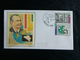 1973 1687 Bruxelles/Brussel - FDC Soie-zijde " -BBKPH-CSBNTP- " - 1971-1980