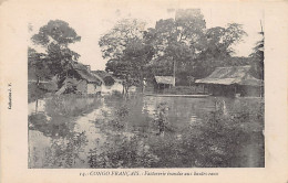 Congo Brazzaville - Factorerie Inondée Pendant La Saison Des Pluies - Ed. J. F. 14 - Andere & Zonder Classificatie