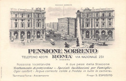 ROMA - Pensione Sorrento, Via Nazionale 251 - Bars, Hotels & Restaurants