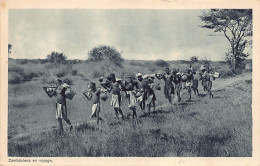 Zambia - Zambezian Natives On A Trip - Photographer Burnier - Publ. Commission Suisse De La Mission De Paris 2 - Zambia