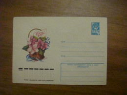 1977 Envelope USSR Happy March 8th!  (B3) - Azerbeidzjan