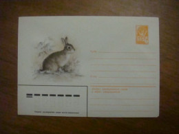 1980 Envelope USSR Rabbit (B3) - Azerbeidzjan