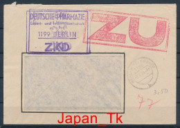 DDR Brief ZKD - Siehe Scan - Brief - Altri & Non Classificati