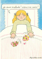 Enfants - Illustration - Dessin - Agnès Rosentiehl - Bonne Nouvelle - Je Suis Malade Viens Me Voir - CPM - Voir Scans Re - Kindertekeningen