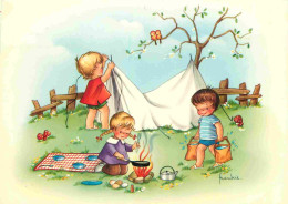 Enfants - Illustration - Dessin - Frankie - Camping - CPM - Carte Neuve - Voir Scans Recto-Verso - Kindertekeningen